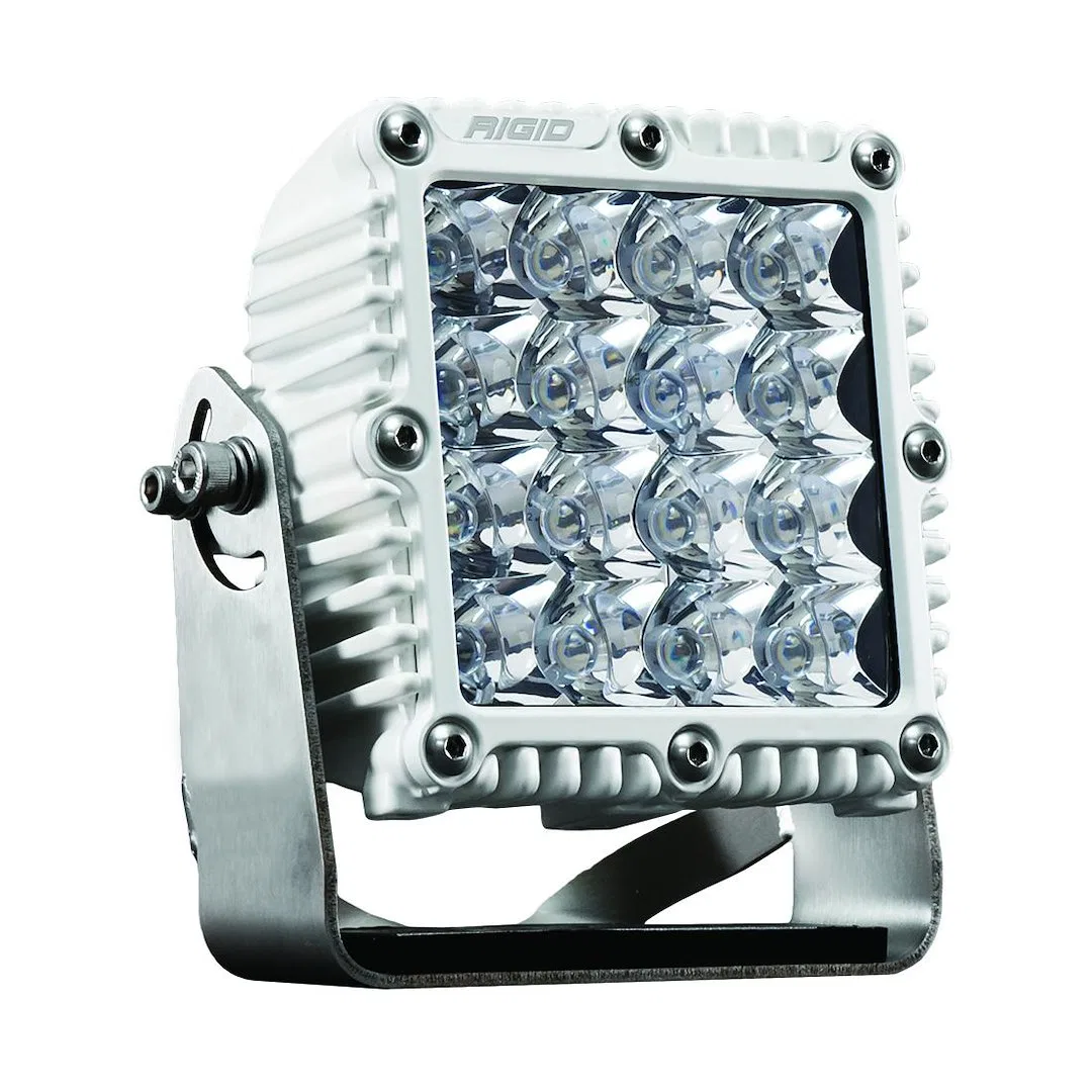 245213 – RIGID IND Driving/ Fog Light, LED Bulb Clear Beam 7 Inch Square 123 Watt Bulbs Amp Draw 8.8 AMP Spot Beam 12...